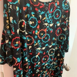 Lula Roe Flower Tunic